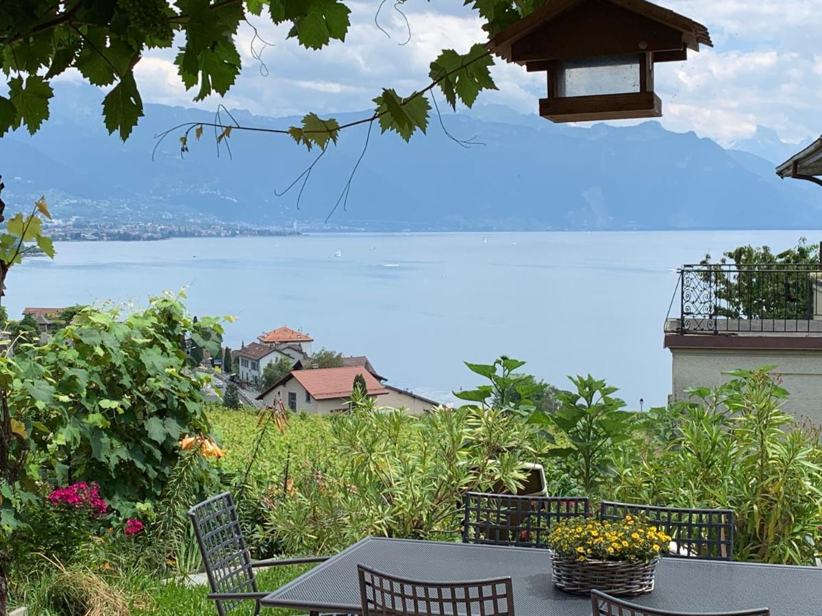 La Gremillette Gourmande Lavaux Apartment Rivaz Exterior photo